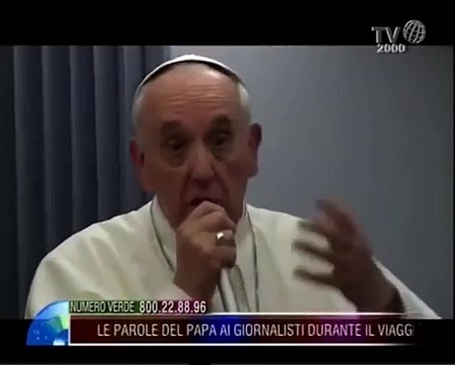Papa Francesco contro la Massoneria ma il video viene censurato dai media