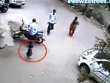 In a Shocking incident, A car run over to a baby girl, But it's Miracle! MUST WATCH