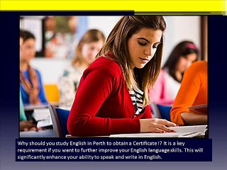 Study English and secure a Certificate I in Spoken and Written English