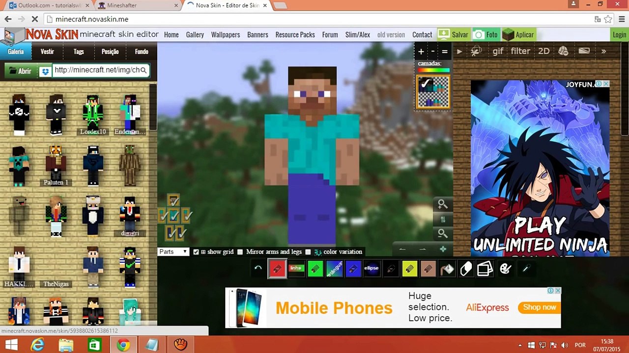 Como Colocar Skin No Minecraft Pirata -Tutorial