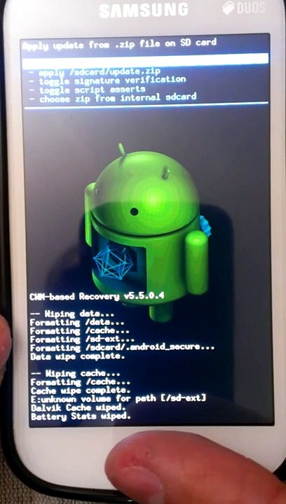 Как прошить L-Touch Rom Lollipop Samsung Galaxy GT-S7562 Flashing