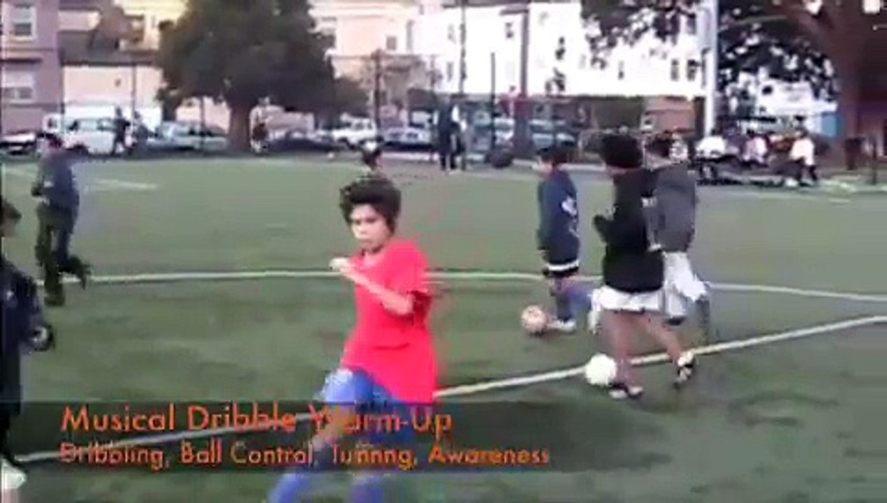 Coach-Smart Soccer - U10 Musical Ball Dribbling Warm-Up 2 5 09