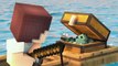 Minecraft Мультики   МОРСКОЕ ЧУДОВИЩЕ Майнкрафт Анимация