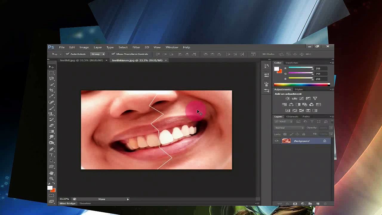 [Photoshop Lessons & Tutorials] - How To Whiten And Brighten Teeth
