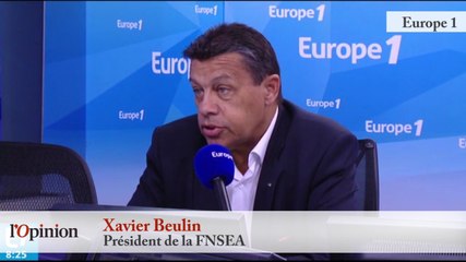 TextO’ :  Xavier Beulin (FNSEA) : "On n'est pas là pour gêner nos concitoyens"