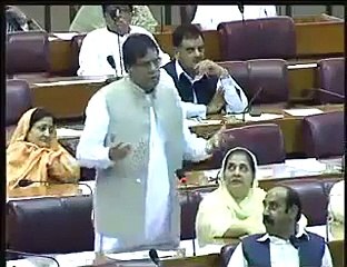 SHAIKH AAFTAB SPEAKING IN NATIONAL ASSEMBLY{ PTI }