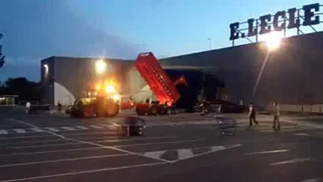 Les agriculteurs en colère à Berck, Attin et Etaples