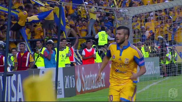 André-Pierre Gignac 1er but pour les Tigres vs Internacional | Copa Libertadores 2015