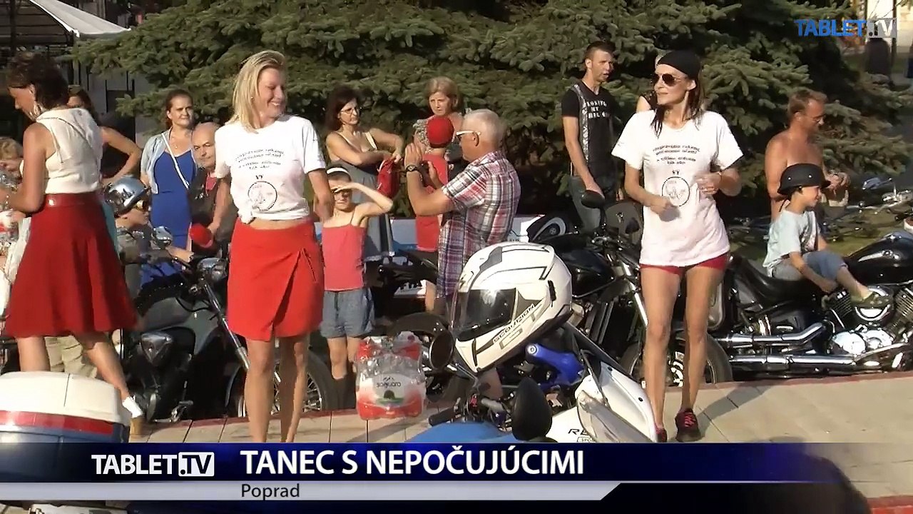 Poprad tancoval s nepočujúcimi, prítomní mohli nazrieť do ich sveta