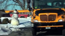 Moving Snowman Scare Prank