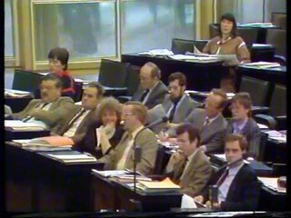 ARD Vorabendprogramm mit Tagesschau Karl-Heinz Köpcke 1.3.1985