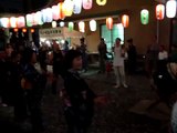 Traditional Japanese obon dance