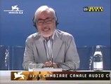 62 mostra del cinema di Venezia : Conferenza stampa di Miyazaki Hayao (premio alla carriera)