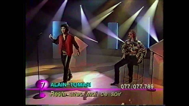 Alain Tomasi - Reste avec moi ce soir.