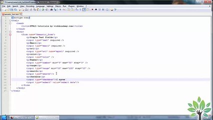 Semantic form attributes in HTML5