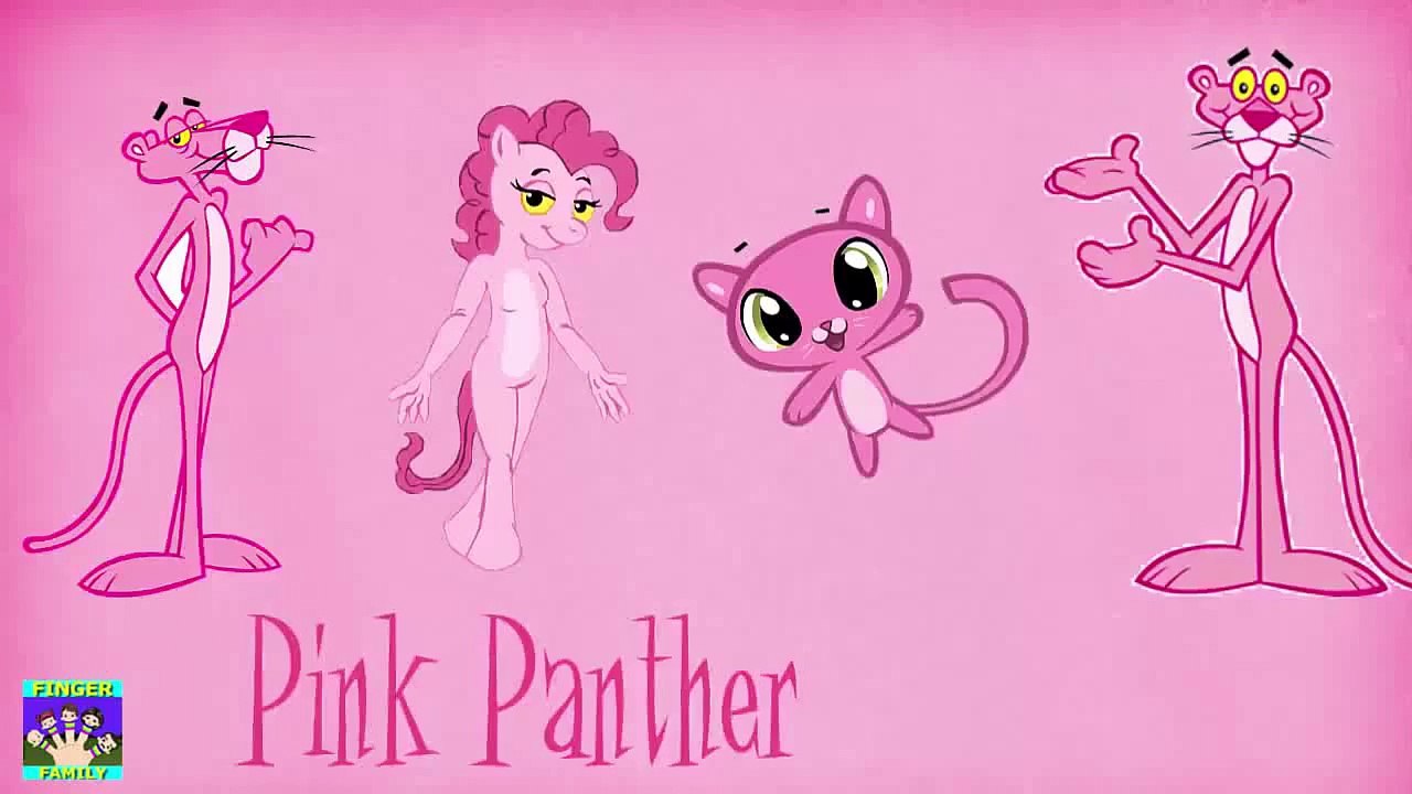 Pink Panther Finger Family Song Finger Family Song For Children