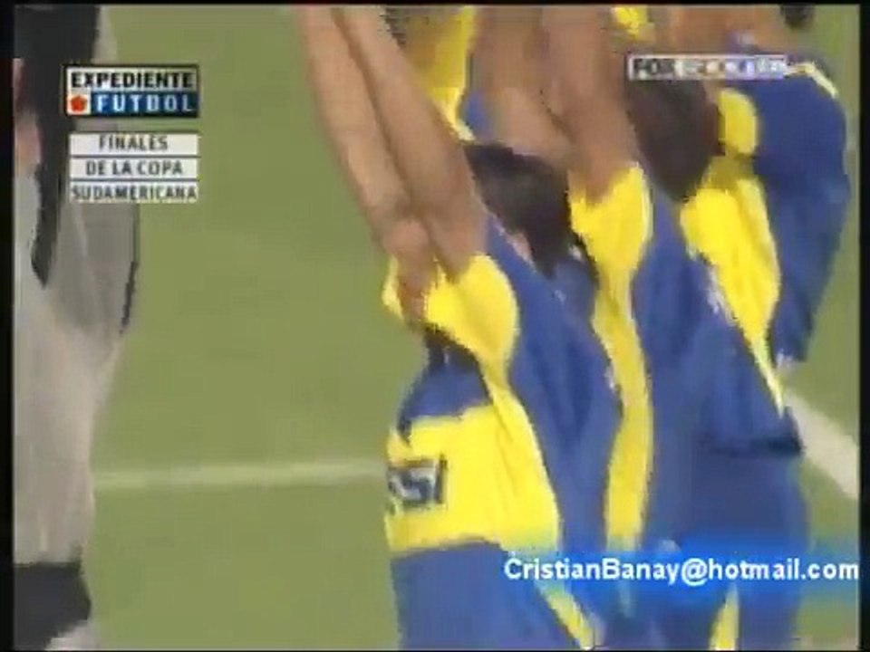 Boca 2 Bolivar 0 Copa Sudamericana 2004 (Resumen Completo )
