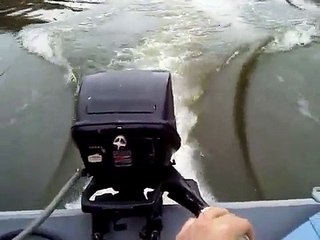 1966 Evinrude 6 hp Fisherman idle and acceleration