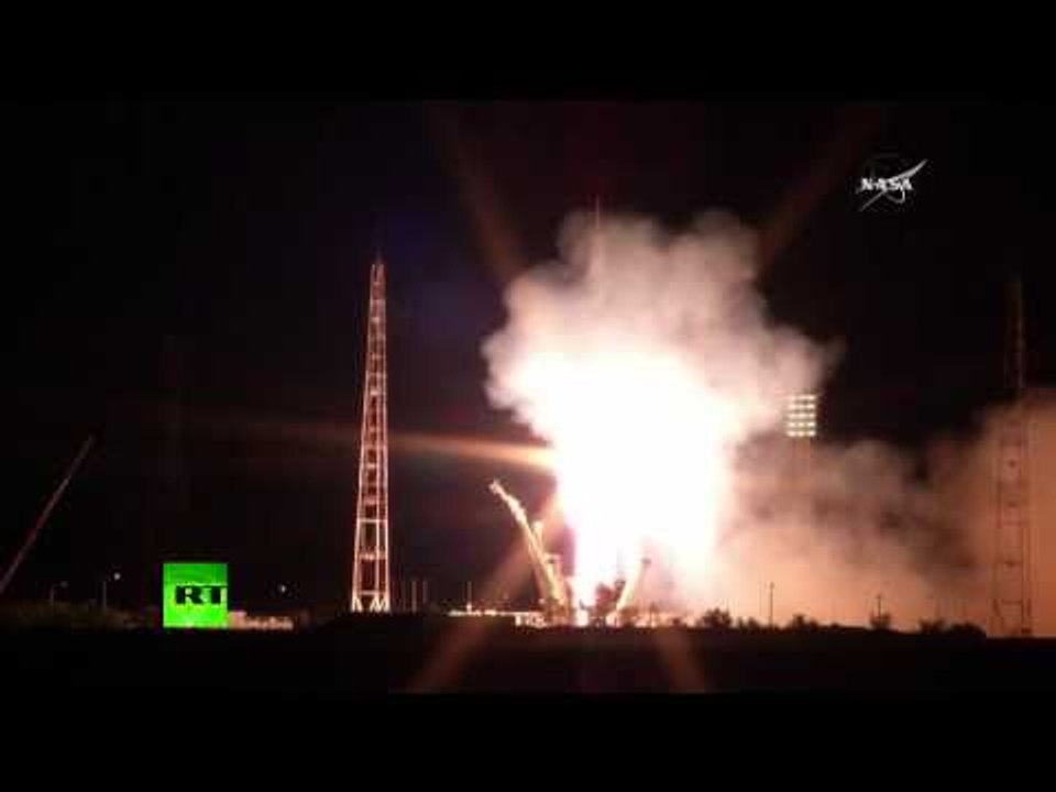 BLAST OFF! International expedition heads to Space Station