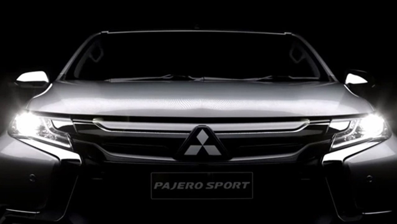 2016 Mitsubishi Pajero Sport Third Teaser Released