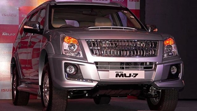 Isuzu MU-7 Automatic Launched In India; Priced At Rs. 23.90 Lakhs