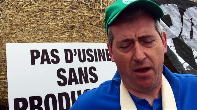 Le secrétaire de la FDSEA des Ardennes explique la mobilisation