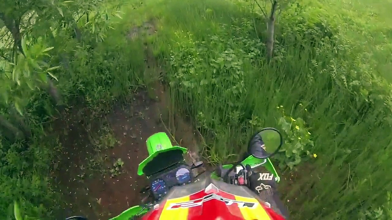 KTM EXC 250 & Kawasaki KMX 125 ENDURO AUSFLUG 2015 + Police