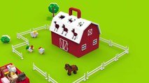 Farm animals video for children toddlers babies_Learn farm animals and their sounds in English
