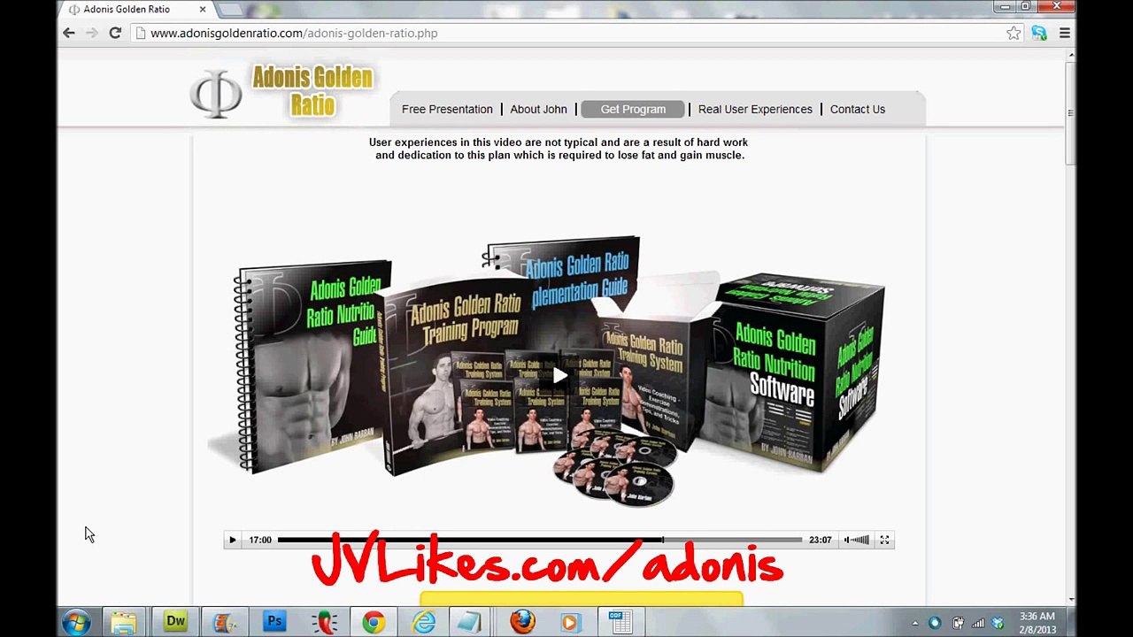 Adonis Golden Ratio Review - Get The Body Women Crave!