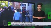 Back to the wall: Barriers spring up in Europe & Mideast dividing nations