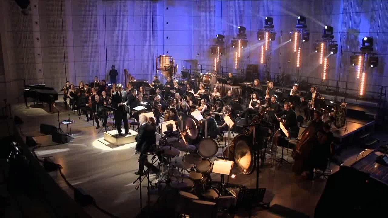 Mike Terrana with orchestra - Bach, Concert For Violin & Oboe (Allegro)