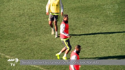 Real Madrid: Benitez dément les rumeurs de tensions avec Ronaldo