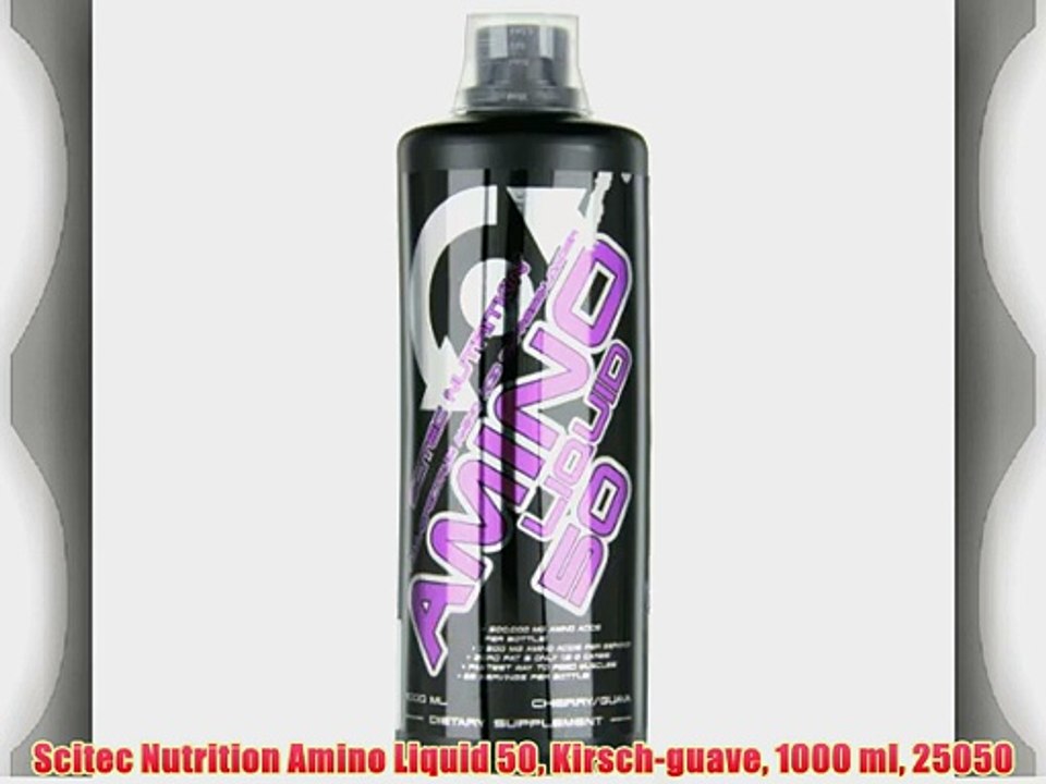 Scitec Nutrition Amino Liquid 50 Kirsch-guave 1000 ml 25050