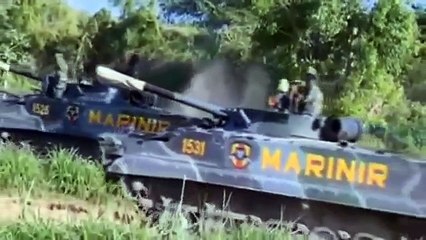 LATIHAN PERANG TNI INDONESIA 2014 GANYANG MALAYSIA