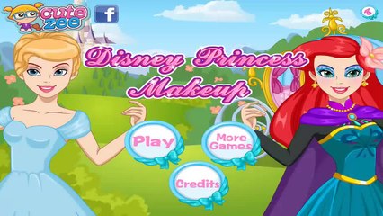 Disney Princess Makeup - Frozen Elsa Makeup Game for Girls HD
