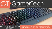 Razer BlackWidow Chroma - Un clavier RGB et rétroéclairé pour les joueurs
