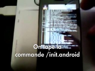 Android sur HTC touch HD et Diamond au boot