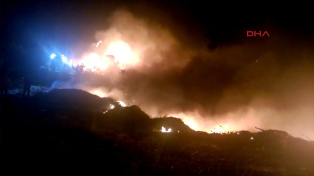 Aliağa'da korkutan yangın