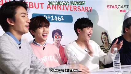 [STARCAST] 150423 B1A4 Dördüncü Yıldönümü Partisi (part 6)