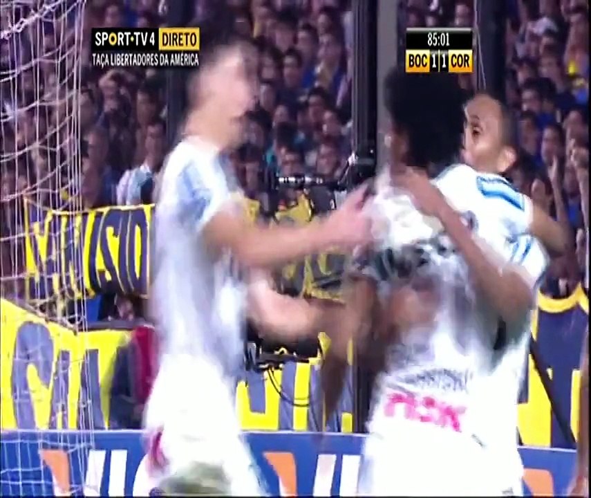 Boca 1 vs Corinthians 1 - gol de Romarinho - Final Copa Libertadores 2012 HD