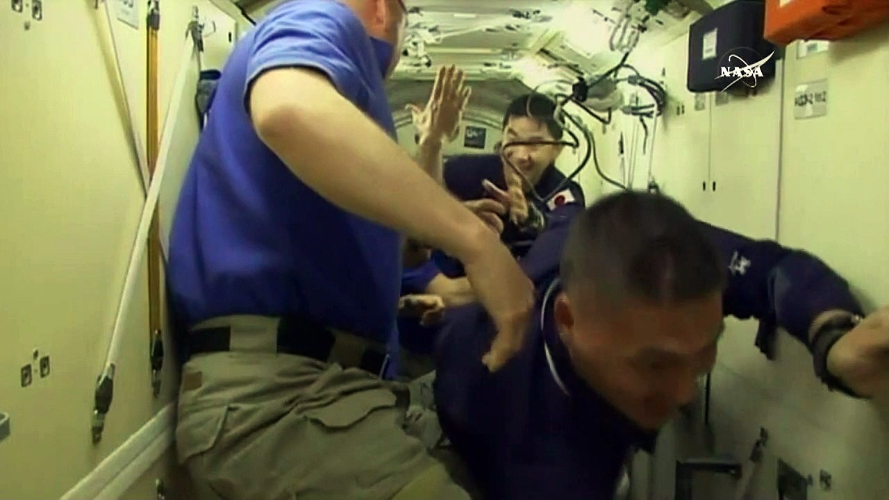 Drei Raumfahrer erreichen ISS wohlbehalten