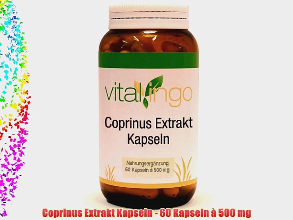 Coprinus Extrakt Kapseln - 60 Kapseln ? 500 mg