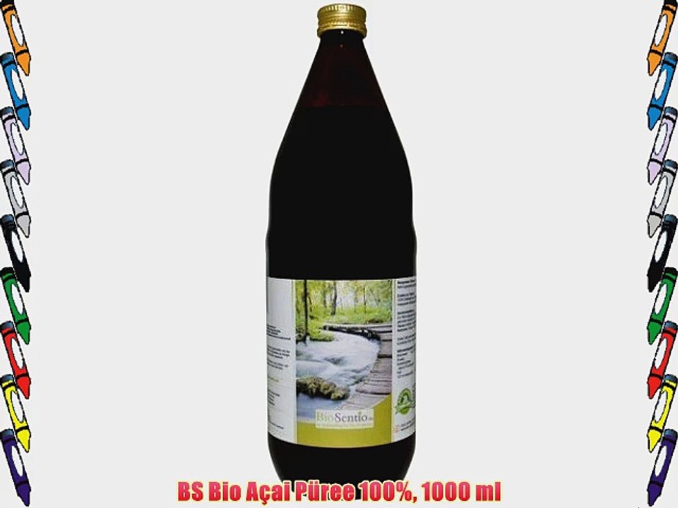 BS Bio A?ai P?ree 100% 1000 ml