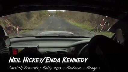 Subtitled version of Neil Hickey & Enda Kennedy - Funny Irish Rally Video!