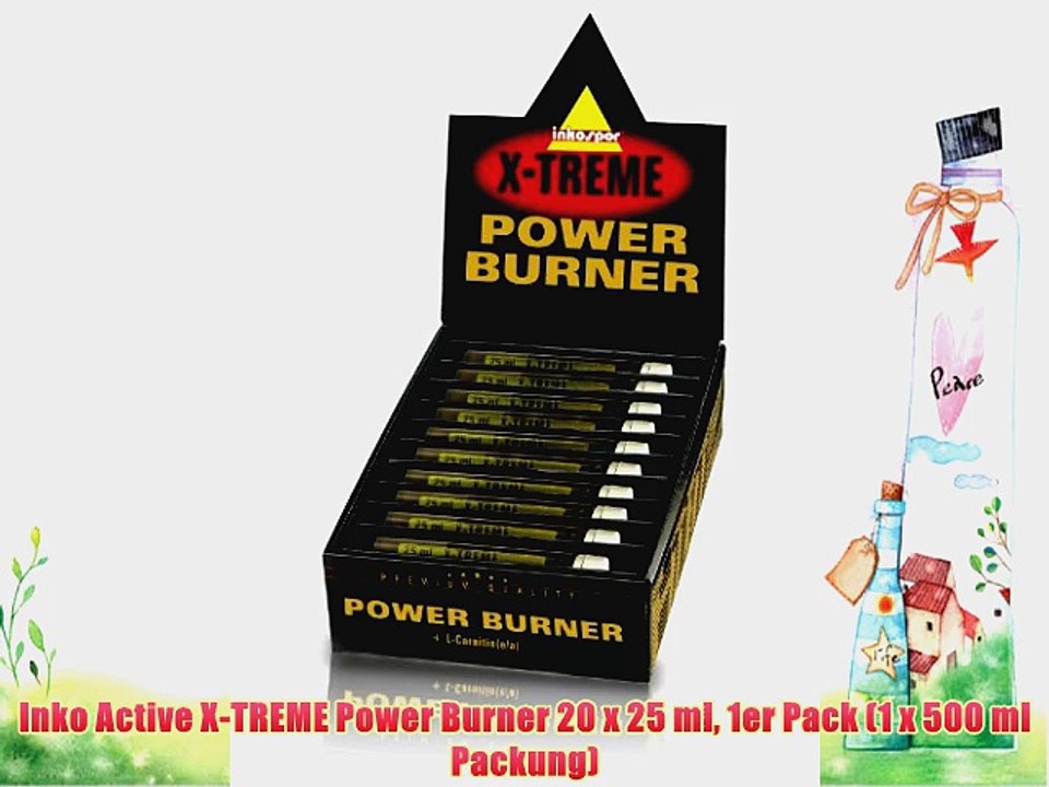 Inko Active X-TREME Power Burner 20 x 25 ml 1er Pack (1 x 500 ml Packung)