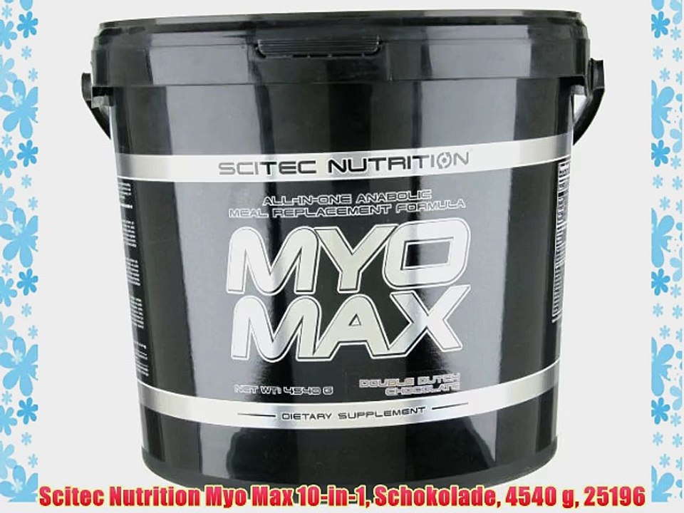 Scitec Nutrition Myo Max 10-in-1 Schokolade 4540 g 25196