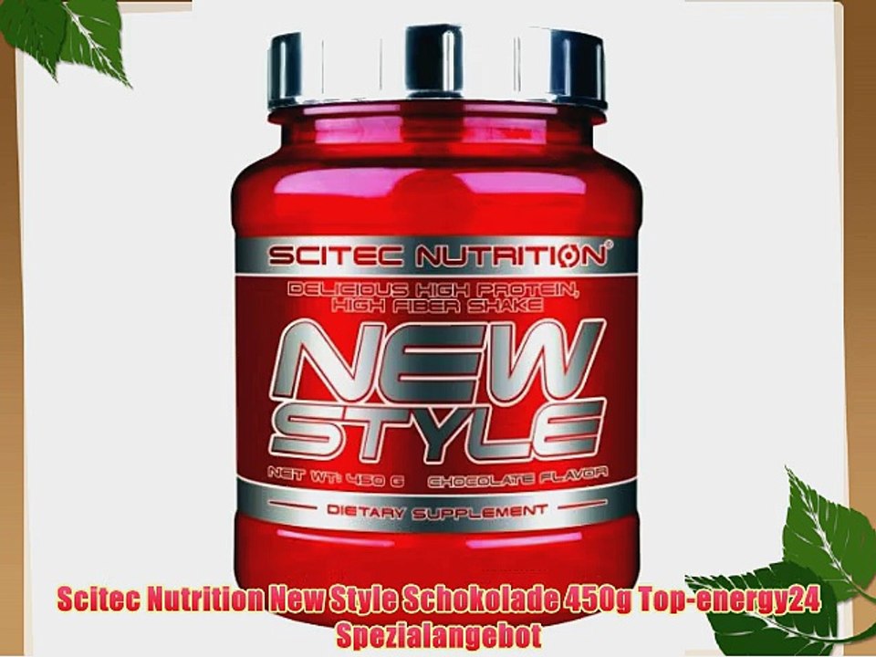 Scitec Nutrition New Style Schokolade 450g Top-energy24 Spezialangebot