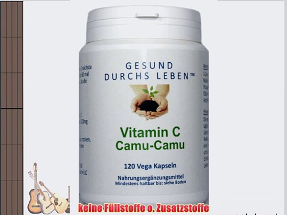 Vitamin C - reines Camu-Camu a 700 mg 120 Vegi-Kaps.