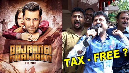 Will Salman Khan's Bajrangi Bhaijaan Become Tax-Free All Over India? - Watch Now!