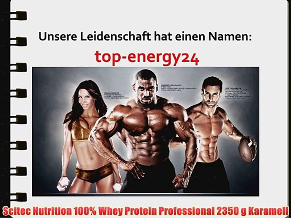 Scitec Nutrition 100% Whey Protein Professional 2350 g Karamell